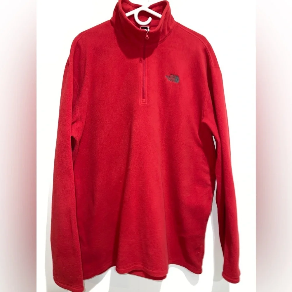NWOT The North Face Cowl/Turtle Neck Zip up Pullover Fleece Sweater XXL